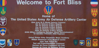 Welcome to Fort Bliss